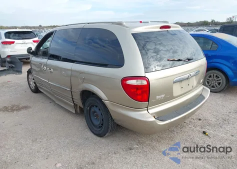 2002 Chrysler Town & Country Limited from USA, damaged, VIN 2C8GP64L62R516467
